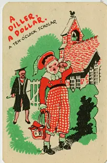 Schoolboy: Snap card - A Diller a Dollar