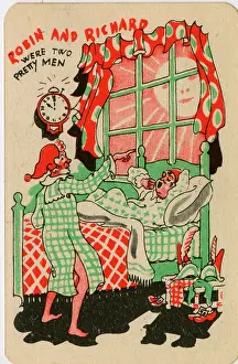 Curtains: Snap card -- Robin and Richard were two pretty men