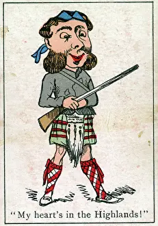 Kilt: Snap Playing Card - Scots Highlander