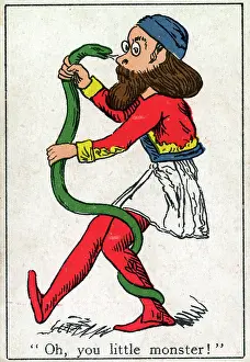 Hypnotising: Snap Playing Card - Snake Charmer