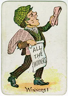 Newsprint: Snap Playing Card - Winners