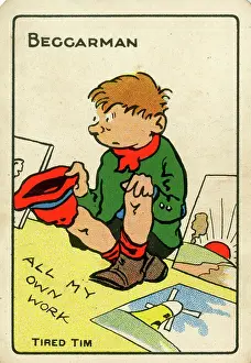Begging: Snap Playing Cards - Beggarman - Tired Tim