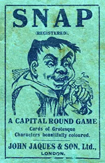 Grotesque: Snap Playing Cards - box lid