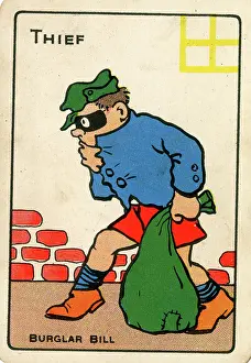 Theft: Snap Playing Cards - Thief - Burglar Bill