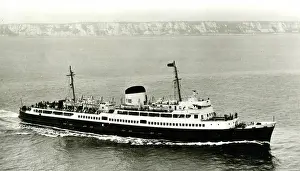 The John Barrett Collection: SNCF ocean liner Cote D'Azur