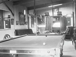 Upholstery: Snooker room with two players