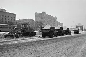 Khukhlayev: Snow clearing in Moscow
