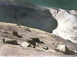 Refuges: Snow-covered alp huts