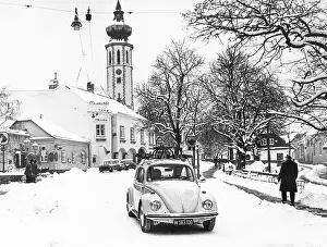 Heurigen: Snow in Grinzing