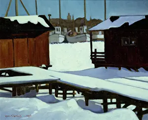 Esko: Snow on the Lake ' Finland