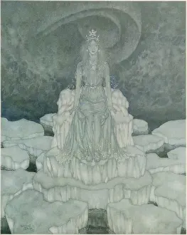Sep23: The Snow Queen - Edmund Dulac