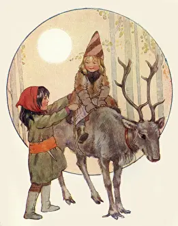 Jul16: The Snow Queen by Margaret Tarrant