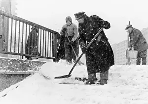 Imagno Brandstätter Images Gmbh: Snow removal in Vienna 1965