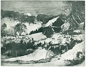 Rievaulx: Snow At Rievaulx