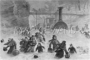 Snowdrift: SNOW STOPS TRAIN