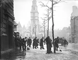 Sweepers: SNOW SWEEPERS 1930S