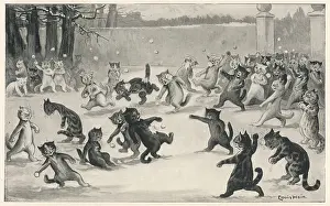 Snowballing: Snowballing by Louis Wain