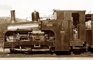 Snowdon: Snowdon Mountain Railway Locomotive No. 7 Victorian period