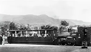 Llanberis: Snowdon Mountain Railway Station, Llanberis early 1900s
