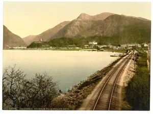Snowdon: Snowdon from Pardarn Llyn, Llanberis, Wales