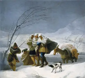 Pardo: The Snowfall, by Goya