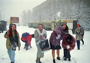 Snowballs: Snowfall in Moscow, 1994