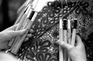 Annually: At the Snowflake lace-making association in Vologda. 1989