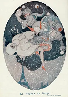 Snowflakes: Snowflakes by Gerda Wegener