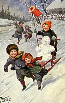 Thiele: Snowman Sled