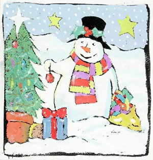 Snowmen: Snowman and Tree