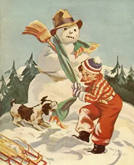 Nearly: Snowman vs. Dog