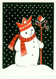 Snowmen: Snowman in winter
