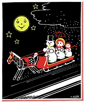 The Medici Society Ltd.: Snowman's Family