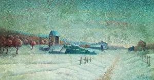 Paysage: Snowscene ' the countryside in winter