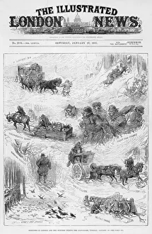 Drifts: SNOWSTORM IN LONDON 1881
