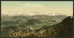 Bellevue: Snowy range from Bellevue, Colorado