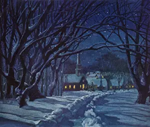 Tellander: Snowy Winter Village