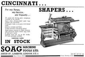 Shaper: Soag Machine Tools - Cincinnati Shaper