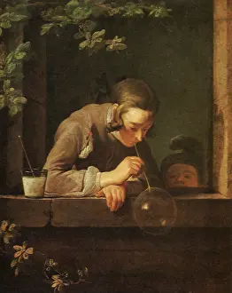 Chardin: Soap Bubbles, by Chardin