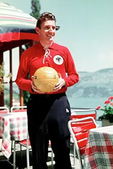 Tracksuit: Soccer: Fritz Walter in 1954