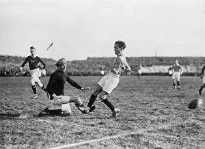 Schwedler: Soccer game between Berlin and Munich, 1922