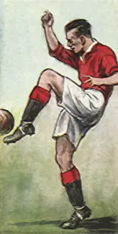 Kick: Soccer Player Volleys