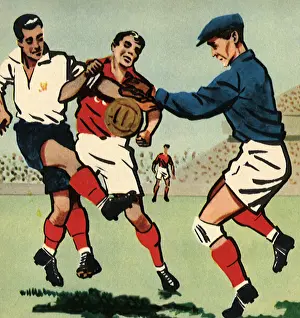 Kick: Three Soccer Players