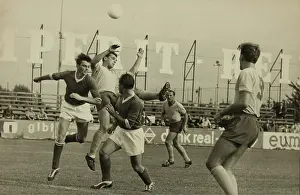 Photographie: Soccer. Vienna versus Siemens. Hohe Warte