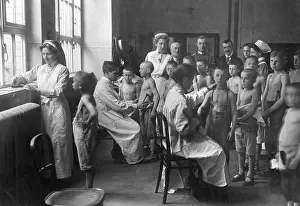 Checkup: Social aid for Children, 1918