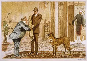 Footman: SOCIAL/ARRIVING AT HALL