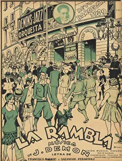 Promenading: SOCIAL/BARCELONA RAMBLA