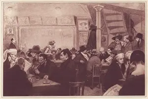 Montparnasse: SOCIAL/CAFE ROTONDE 1924