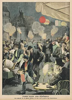 Clichy: SOCIAL/DURING STRIKE