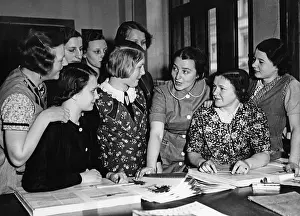Discusses: Social enterprise worker, 1938